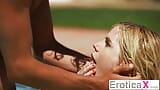 Blonde Beauty Made Love To Outdoors - EroticaX snapshot 6