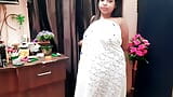 Indian Housewife Saree Show 1 snapshot 4