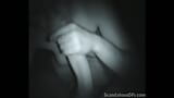 Пара делает минет в темноте в любительском видео snapshot 4