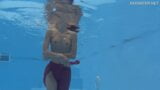Tiny skinny pornstar Hermione Ganger in the pool snapshot 9