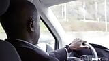 PRIVATE Private Black - Euro Gal Dominica Phoenix Dark Dicked In Cab snapshot 1