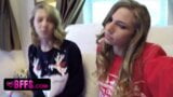 Kleine tieners Moriah Tyler & Sydney Cole krijgen heet sperma snapshot 3