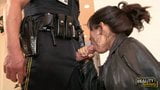 Cop helps Ruby Rayes - is on fire snapshot 3