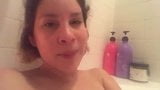 DJ LA MOON accidentally shows nipples in bathtub snapshot 16
