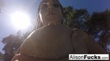 La plantureuse Alison Tyler prend un bain et se caresse snapshot 16