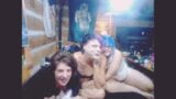 8.11.21 cy's house of whorrors sex cam 3some translez + cis snapshot 4