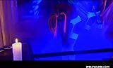 PRIVATE Lisa and Sandra Get Kinky Under UV Light snapshot 2