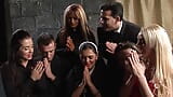 Jasmine Black And Stacey Saran Get Fucked By Priests In The snapshot 7