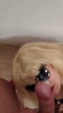 ejaculation of sperm on the glasses of the blonde Waleriana snapshot 7