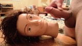 Cum Facial On Mannequin (with slow mo) snapshot 9