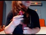 Long Hair, Hair, Hairjob, Brushing , Dildo snapshot 11