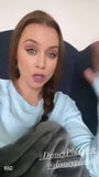 Una Healy doing an ad from home snapshot 1