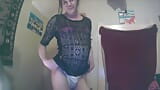 millies satin panty try on snapshot 5