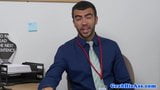 Suited hunk buttfucks his colleague snapshot 9