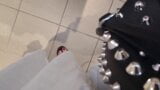 Your Italian stepmother Nicoletta strips in a clothes shop snapshot 2