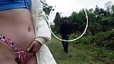 Wife goes to the park to masturbate in public watching males walk snapshot 19