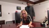 Blonde fucked in the office snapshot 4