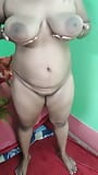 Bbw india mamá mostrando su completo cuerpo desnudo snapshot 1