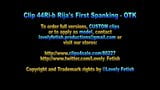 Clip 44Ri-b Rijas First Spanking - OTK - MC - Sale: $10 snapshot 1