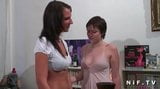 Strapon dildo fucking for two french lesbians snapshot 3