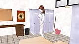 An animated 3d porn video of a cute Teen girl Giving Sexy Poses. snapshot 8