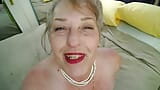 1049 Porcelain skinned and blue eyed, DawnSkye1962 Brings a BBC worship steamy video snapshot 12