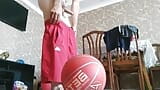 Masturbation with the help of a ball snapshot 3