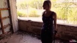 Beautiful Sex With a Schoolgirl In An Abandoned Building snapshot 1