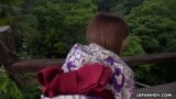 Japanse kimono dame Runa Hagawa had seks, ongecensureerd snapshot 20