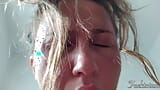 Hot Sweaty SEX FUCK ORGASM POV. After her orgasm at 12.20, she rewards him with a Passionate Blowjob snapshot 8