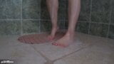 Feet in the shower! snapshot 11