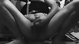 Anal ride in black and white snapshot 2