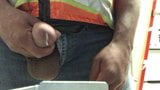 Construction worker jerking off! snapshot 5