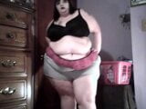 goth ssbbw belly snapshot 8