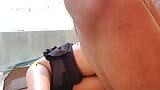 horny girl fucked by Blind Neighbors Guy. snapshot 4