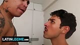 Hot Latinos Cain And Enrique Meet Up For A Horny Hookup, But There's One Issue - They Are Both Tops snapshot 8