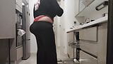 My stepmother's thong doesn't fit in her big ass. snapshot 2