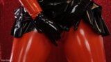 Latex-Teufel Arya Grander - Wichsanleitung und Wichsanleitung für Cumshots - sexy Gummi-Lehrerin POV snapshot 10