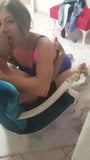 Turkish Shemale Travesti Buse Naz ARICAN - Blowjob snapshot 1