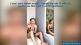 Auto depilazione di gambe sexy e belle mani dall'amante sugarNadya snapshot 6