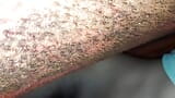 Big Cumshot on my leg at night snapshot 3