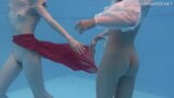 Anastasia Ocean et Marfa sont nues sous l'eau snapshot 7