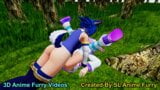 Anime Bunny Girls - Neptun + Aqua-Missionar im Wald snapshot 3