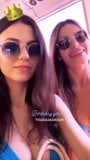 Victoria Justice celebrating her birthday with Madison Reed snapshot 1