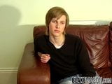 Feminine gay Mike Andrews masturbates solo after interview snapshot 3