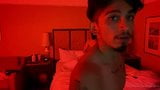 Twink usado por dois caras em um quarto de hotel snapshot 1