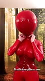 Miss Fetilicious putting on red ball hood ❤️ snapshot 9