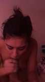 Amateur girl takes a huge dick in her mouth snapshot 8