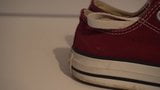 My Sister's Shoes: Maroon Converse II snapshot 3