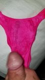 Cumming on a vic secret thong snapshot 2